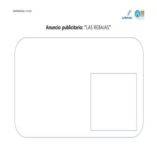 Anuncio publicitario.