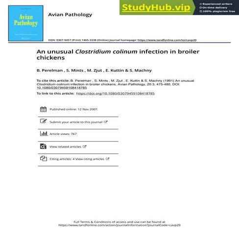 Poultry Droppings / Chicken Poop Color Guide | PDF