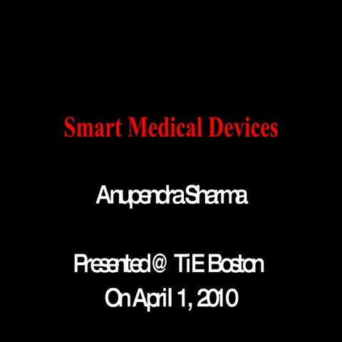 Smart Medical Devices 