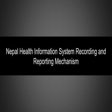 HMIS Nepal