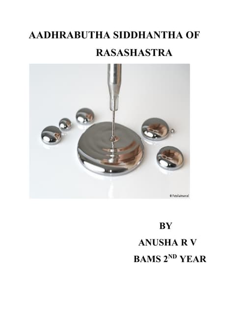 tamra ppt new..pptx rasa shastra and bhaisajya kalpana | PPTX ...