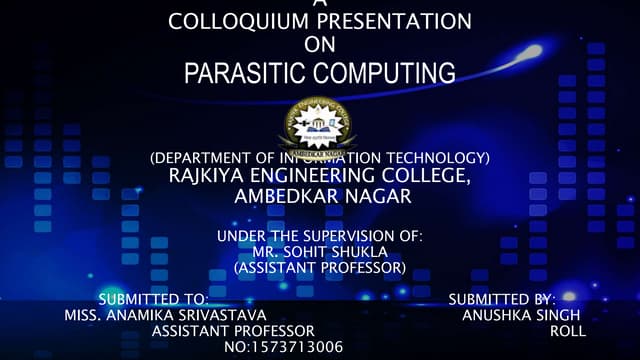 Parasitic Computing