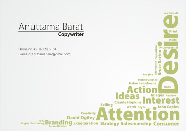 Anuttama Barat portfolio