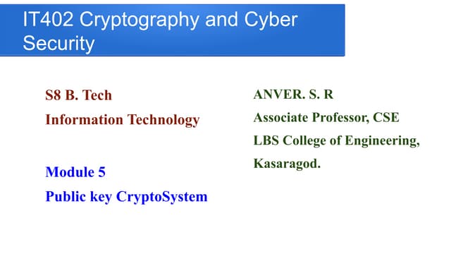 PKC&RSA