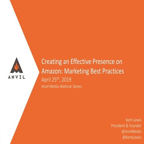 Creating an Effective Presence on Amazon: Marketing Best Practices