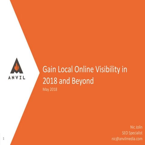 Gain Local Online Visibility in 2018 and Beyond - Anvil Media