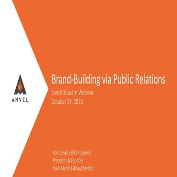 Branding Building Via PR 1020