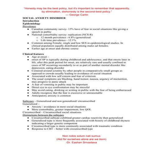 Anxiety disorder collection | PDF