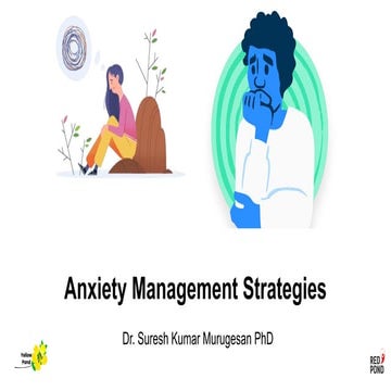 Anxiety management strategies