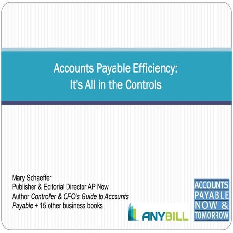 [Webinar] AP Efficiency: It's All In The Controls