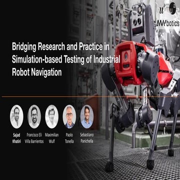 Bridging Research and Practice in Simulation-based Testing of ...