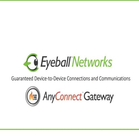 AnyConnect Gateway by Eyeball Networks