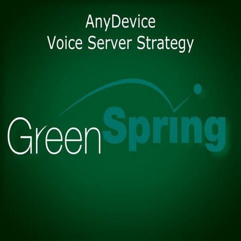 AnyDevice Voice Server pitch