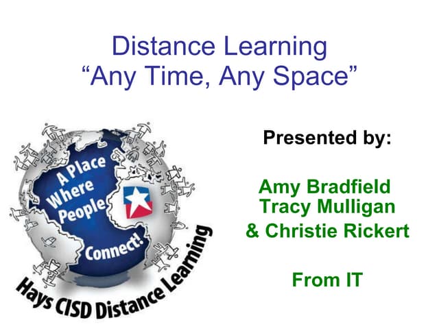 Anytime, Anyspace: Videoconferencing