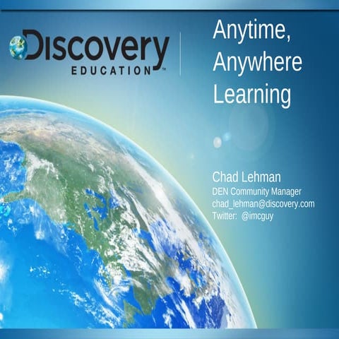 Anywhere, Anytime Learning (SLS)