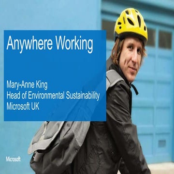 Anywhere Working
