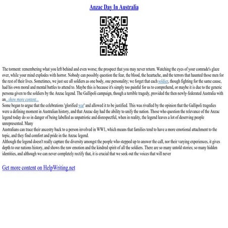 Anzac Day | PPT