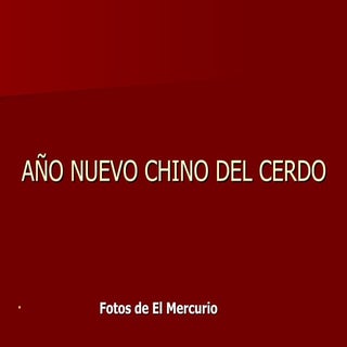 Año Nuevo Chino del Cerdo