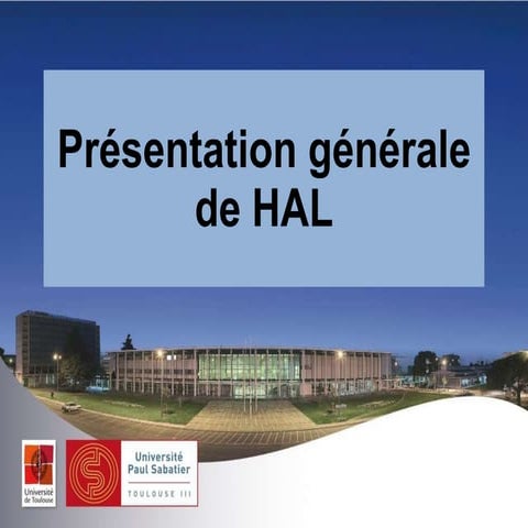 Présentation de HAL | PPT