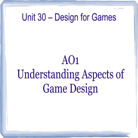 Ao1 presentation