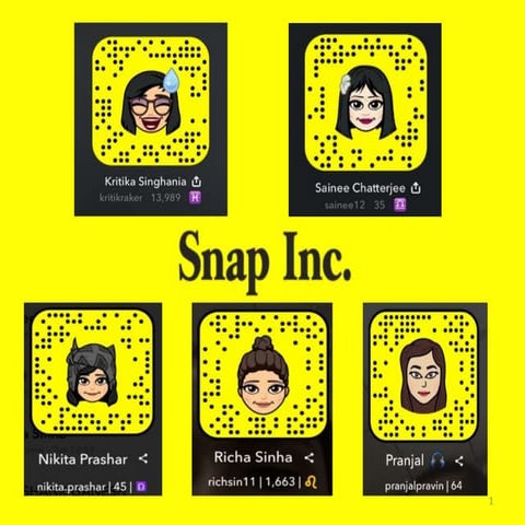 SNAPCHAT or SNAP INC