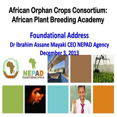 AOCC Launch - NEPAD Presentation