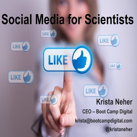 Social Media for The Scientific Community (and scientists) AOCS presentation
