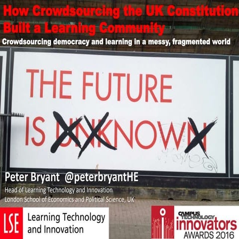 How Crowdsourcing the UK Constitution Built a Learning Community