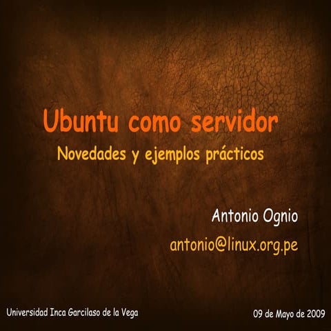 Ubuntu Server Edition 9.04 Jaunty Jackalope