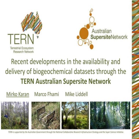 Recent developments in the availability and delivery of biogeochemical datase...