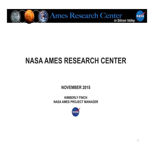 NASA Ames Update to Restoration Advisory Board