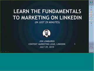 The Fundamentals for Marketing on LinkedIn