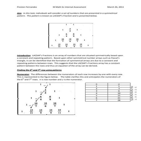 Ao k math - math ia | PDF
