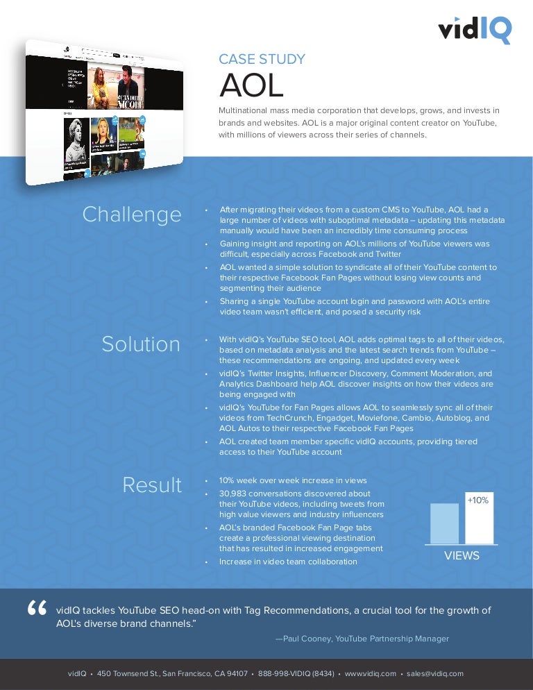 Case study competitive image