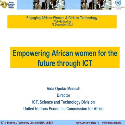 Aida Opoku-Mensah Empowerment of Women 