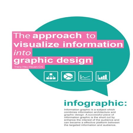 The approach to visualize information into graphic design