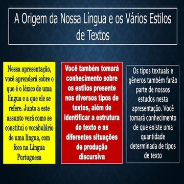 Exemplos De Diferentes Estilos De Escrita