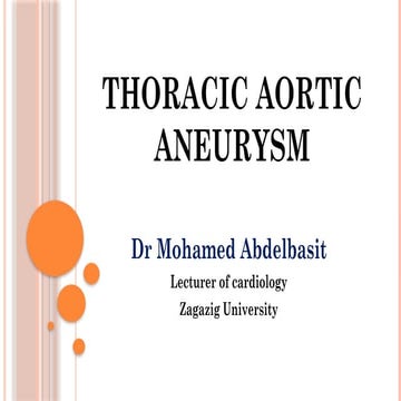 Aortic aneyrysm and clinical.pptx0000000 | PPTX