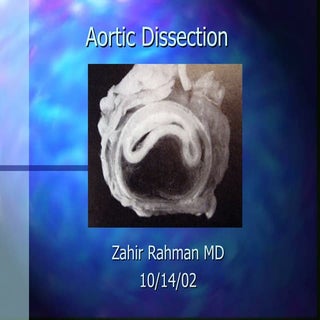 Aortic Dissection