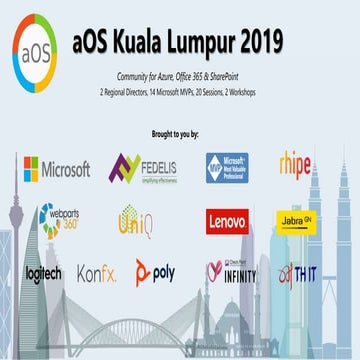 Building apps for microsoft teams - aosKL 