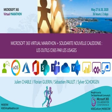 aOS Solidarite NC M365 Virtual Marathon - O365 par les usages