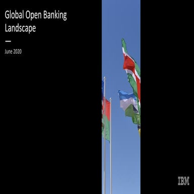 Global Open Banking Landscape