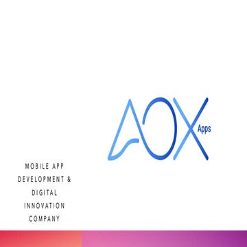 AOX Apps - Mobile App Development Company New York