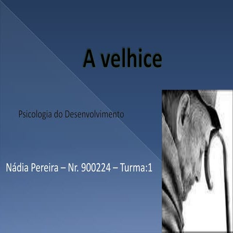 UFCD_3536 velhice - Ciclo vital e aspetos sociais | PDF