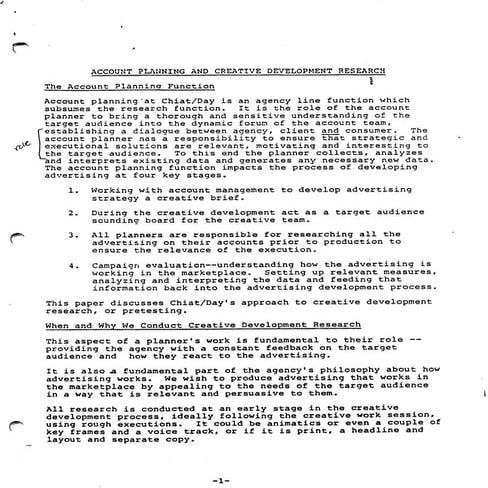 Ap and creative development research | PDF