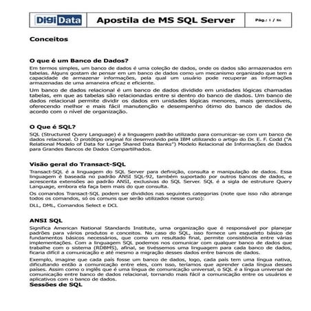 Apostila de Sql Server 2005