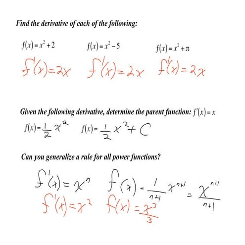 AP Calculus Slides December 6, 2007 | PDF