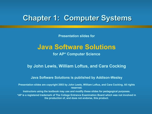 Ap Power Point Chpt1