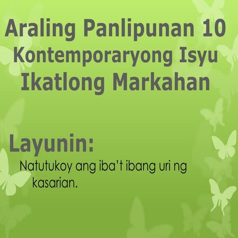 AP 10 - Uri ng Kasarian_week 1_quarter 3