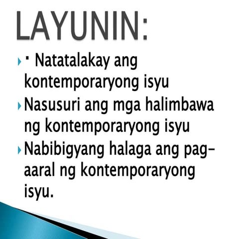 AP 10 Kontemporaryong Isyu.pptx